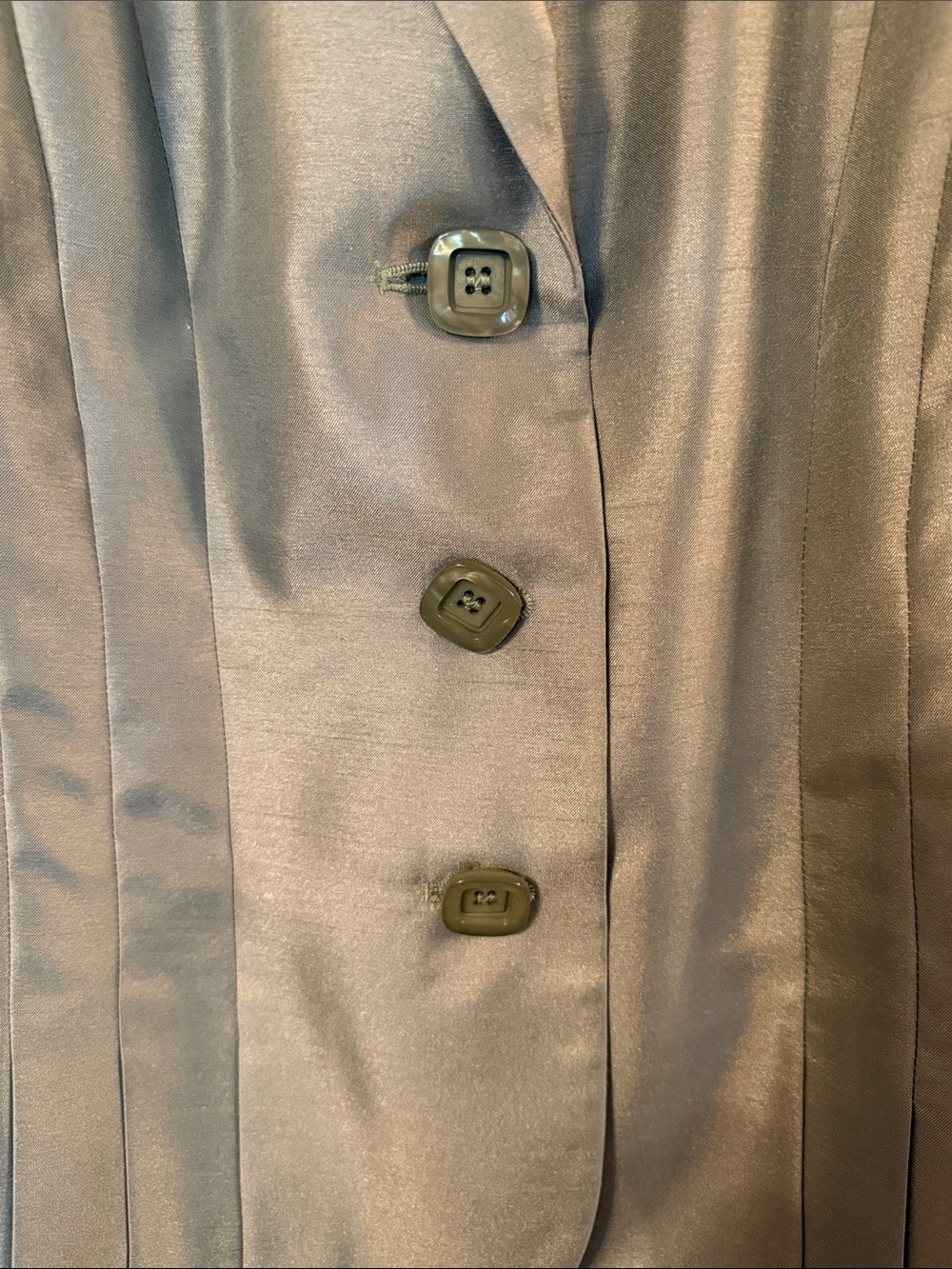 NWT Le Suit Mint Green Skirt Suit Size 12 Vintage Inspired Blazer & A‑Line Skirt - Picture 4 of 6